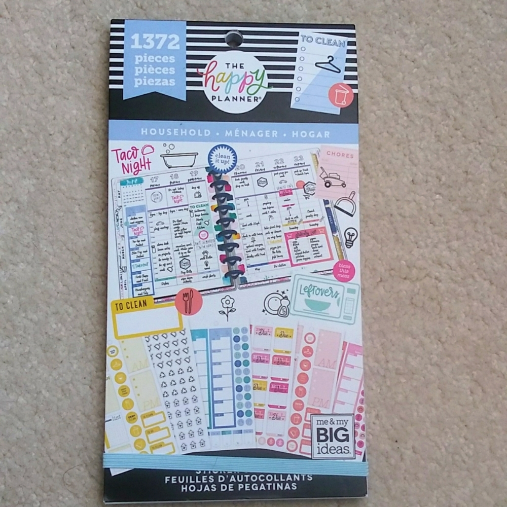 The Happy Planner sticker sheet